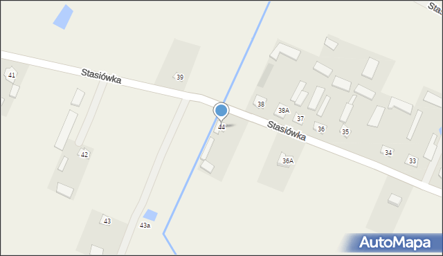 Stasiówka, Stasiówka, 44, mapa Stasiówka