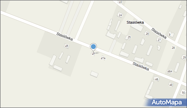 Stasiówka, Stasiówka, 47, mapa Stasiówka