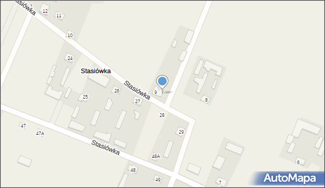 Stasiówka, Stasiówka, 9A, mapa Stasiówka