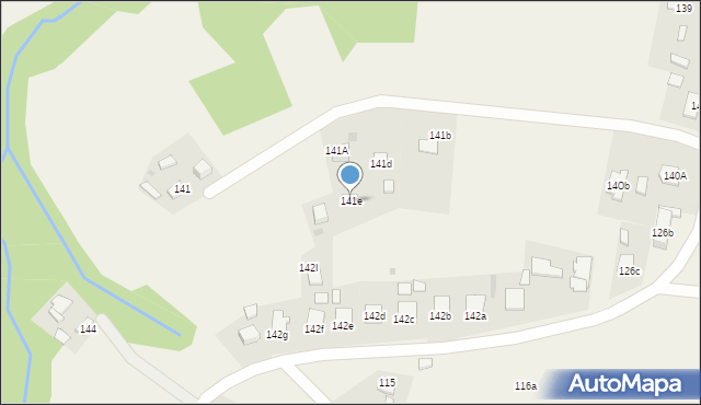 Stasiówka, Stasiówka, 141e, mapa Stasiówka