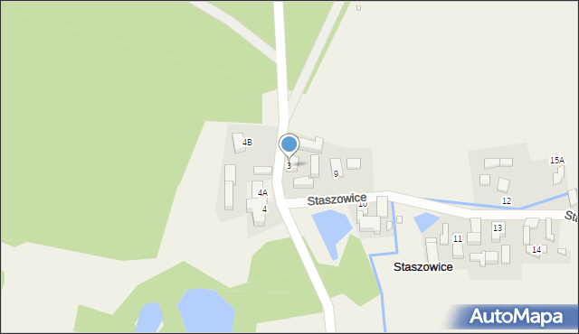 Staszowice, Staszowice, 3, mapa Staszowice