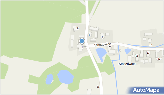 Staszowice, Staszowice, 4, mapa Staszowice