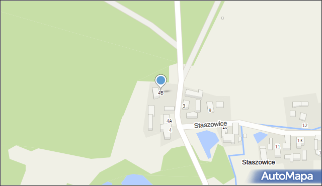 Staszowice, Staszowice, 4B, mapa Staszowice