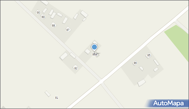 Staw Noakowski, Staw Noakowski, 86a, mapa Staw Noakowski