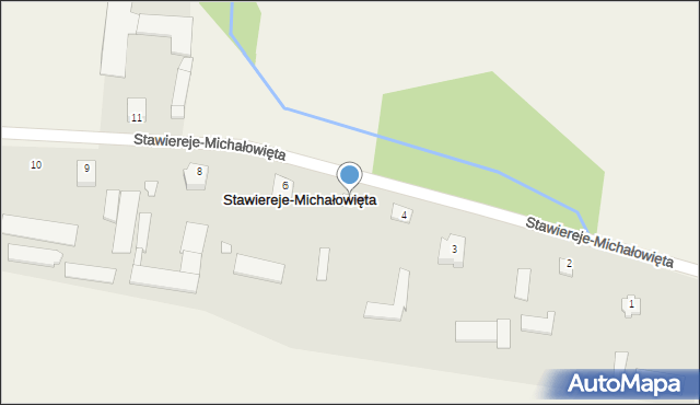 Stawiereje-Michałowięta, Stawiereje-Michałowięta, 5, mapa Stawiereje-Michałowięta