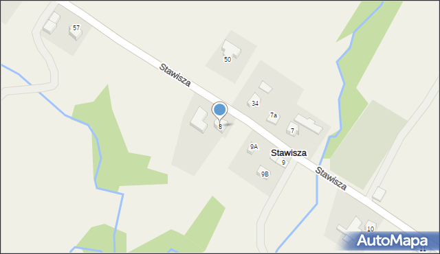 Stawisza, Stawisza, 8, mapa Stawisza