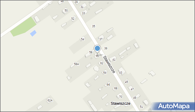 Stawiszcze, Stawiszcze, 60, mapa Stawiszcze