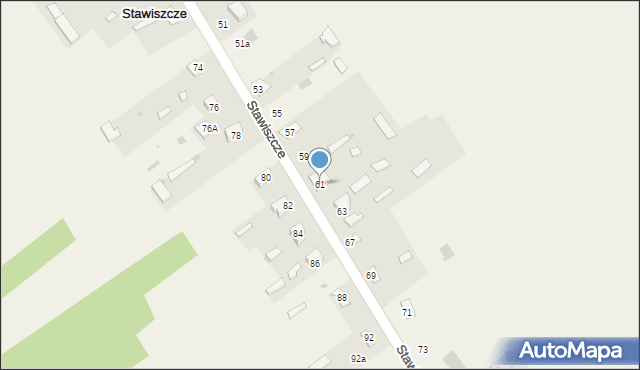 Stawiszcze, Stawiszcze, 61, mapa Stawiszcze