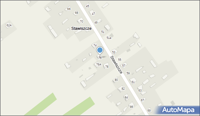 Stawiszcze, Stawiszcze, 76, mapa Stawiszcze