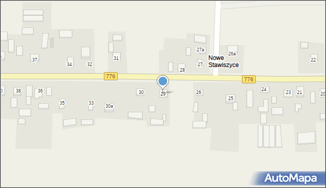 Stawiszyce, Stawiszyce, 29, mapa Stawiszyce