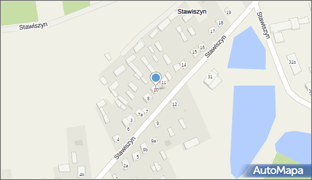 Stawiszyn, Stawiszyn, 10, mapa Stawiszyn