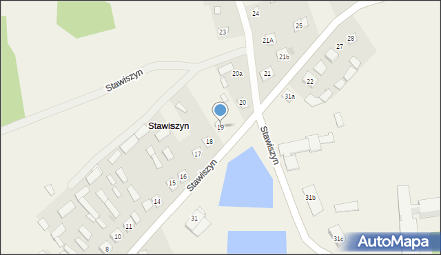 Stawiszyn, Stawiszyn, 19, mapa Stawiszyn