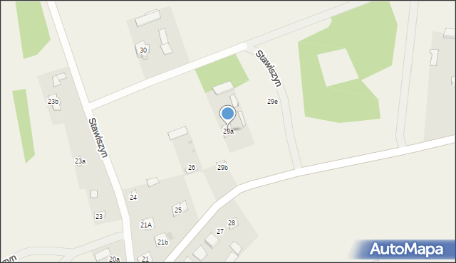 Stawiszyn, Stawiszyn, 29a, mapa Stawiszyn