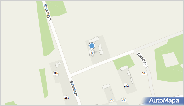 Stawiszyn, Stawiszyn, 30, mapa Stawiszyn