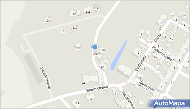 Stawiszyn, Starościńska, 10A, mapa Stawiszyn