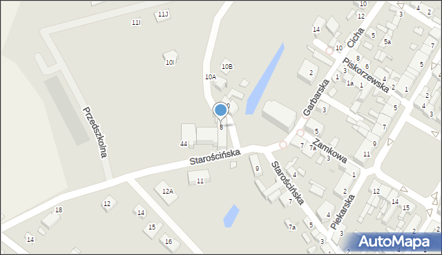 Stawiszyn, Starościńska, 8, mapa Stawiszyn