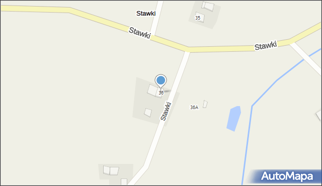 Stawki, Stawki, 36, mapa Stawki
