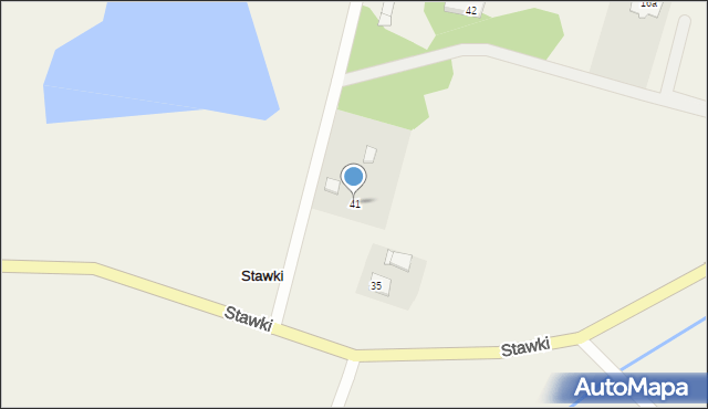 Stawki, Stawki, 41, mapa Stawki