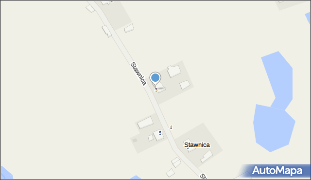 Stawnica, Stawnica, 3, mapa Stawnica