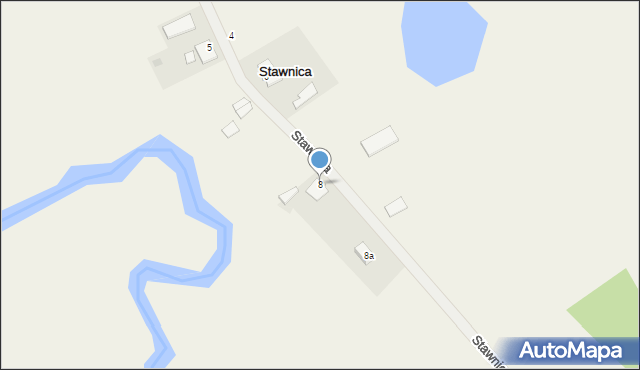 Stawnica, Stawnica, 8, mapa Stawnica