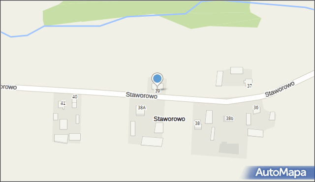 Staworowo, Staworowo, 39, mapa Staworowo