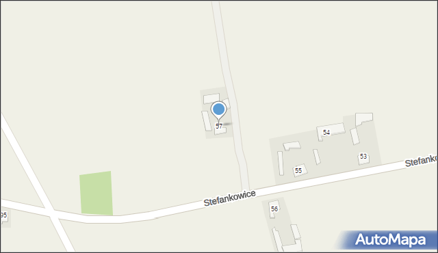 Stefankowice, Stefankowice, 57, mapa Stefankowice