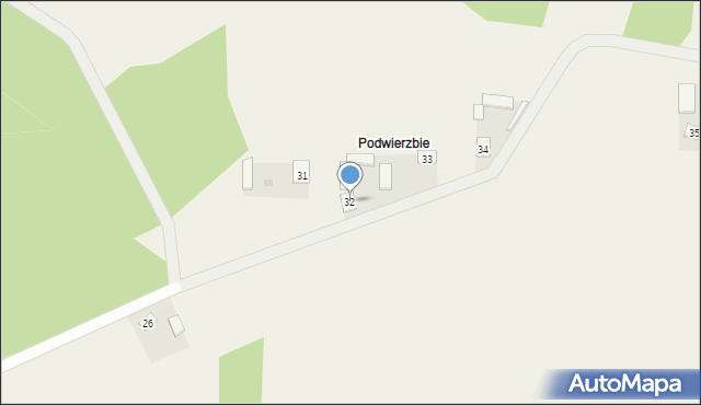 Stefanów, Stefanów, 32, mapa Stefanów