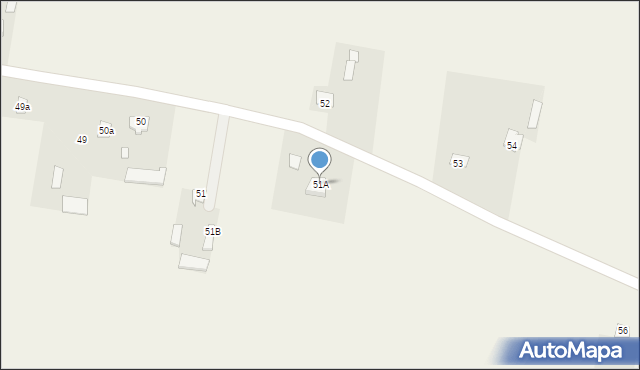 Stefanów, Stefanów, 51A, mapa Stefanów