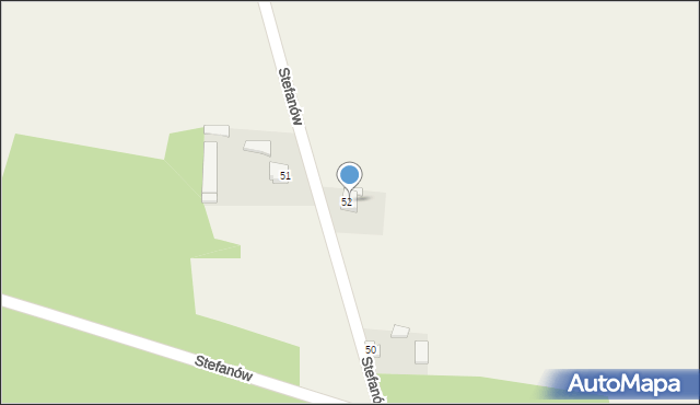 Stefanów, Stefanów, 51, mapa Stefanów