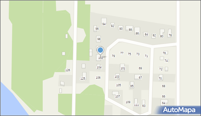 Stefanów Ruszkowski, Stefanów Ruszkowski, 102, mapa Stefanów Ruszkowski