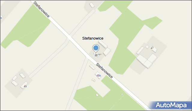 Stefanowice, Stefanowice, 48, mapa Stefanowice