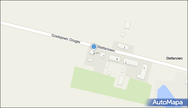 Stefanowo, Stefanowo, 8, mapa Stefanowo