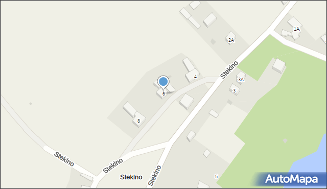 Steklno, Steklno, 6, mapa Steklno