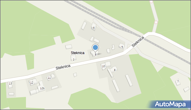 Steknica, Steknica, 4, mapa Steknica