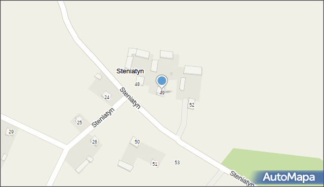 Steniatyn, Steniatyn, 49, mapa Steniatyn