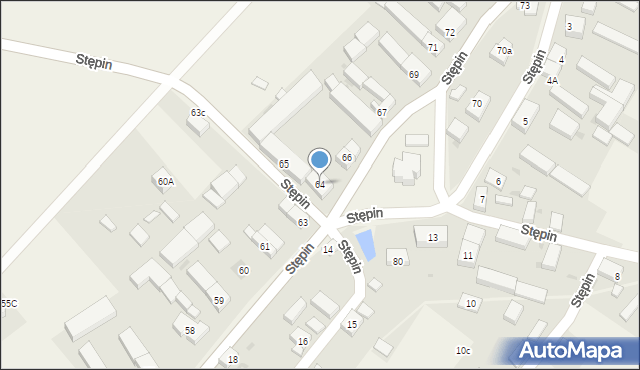 Stępin, Stępin, 64, mapa Stępin