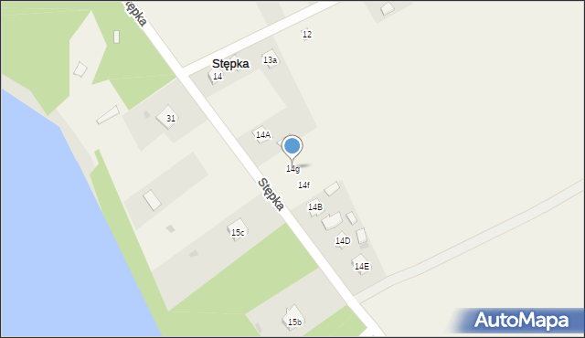 Stępka, Stępka, 14g, mapa Stępka