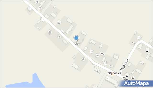 Stępocice, Stępocice, 24, mapa Stępocice
