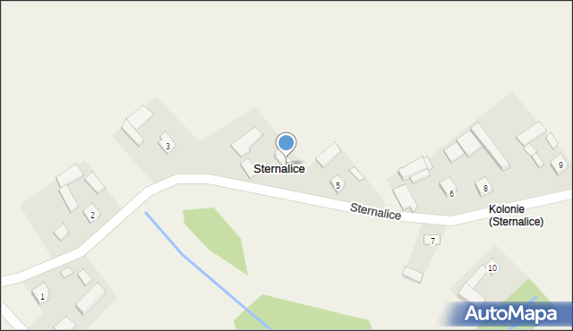 Sternalice, Sternalice, 4, mapa Sternalice