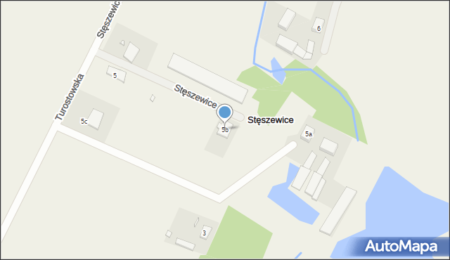 Stęszewice, Stęszewice, 5b, mapa Stęszewice