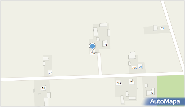 Stężyca-Kolonia, Stężyca-Kolonia, 75a, mapa Stężyca-Kolonia