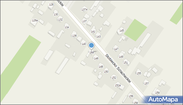 Stobiecko Szlacheckie, Stobiecko Szlacheckie, 144, mapa Stobiecko Szlacheckie