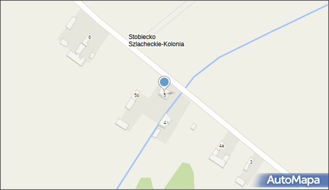 Stobiecko Szlacheckie, Stobiecko Szlacheckie, 5, mapa Stobiecko Szlacheckie