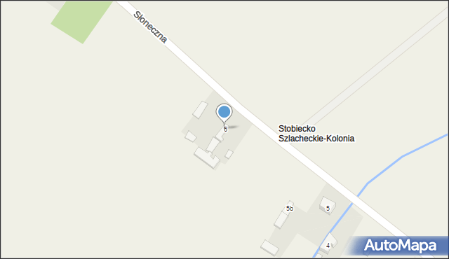 Stobiecko Szlacheckie, Stobiecko Szlacheckie, 6, mapa Stobiecko Szlacheckie