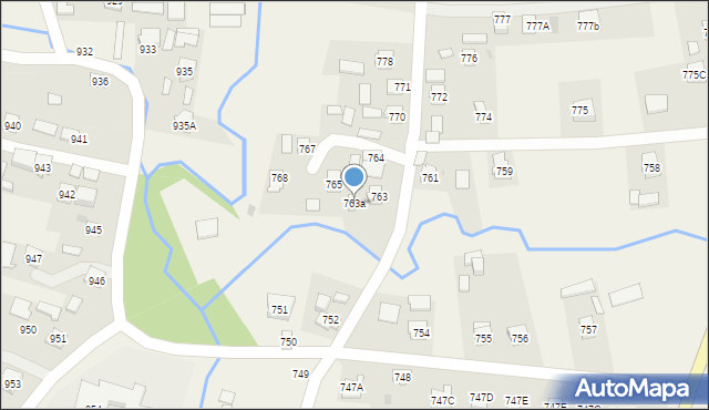 Stobierna, Stobierna, 763a, mapa Stobierna