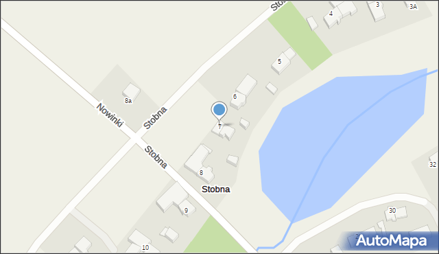 Stobna, Stobna, 7, mapa Stobna