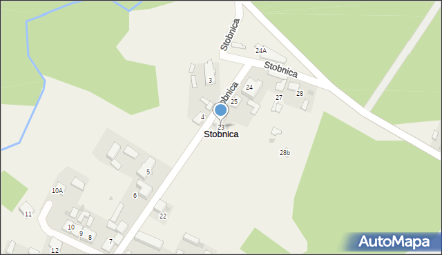 Stobnica, Stobnica, 23, mapa Stobnica