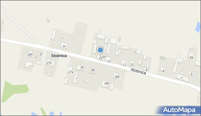 Stobnica, Stobnica, 13, mapa Stobnica