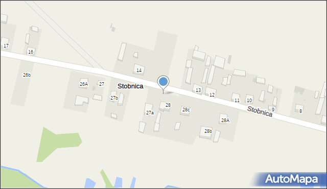 Stobnica, Stobnica, 28b, mapa Stobnica