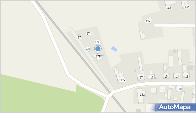 Stobno, Stobno, 17B, mapa Stobno